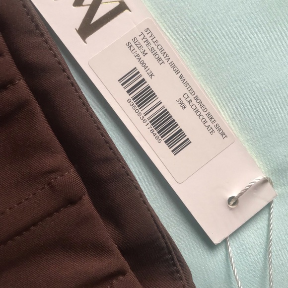 Meshki high waisted boned bike short new with tag - Picture 6 of 8